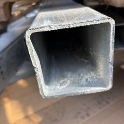 Galvanized Tubing 4'' x 4'' x 20ft 8gauge
