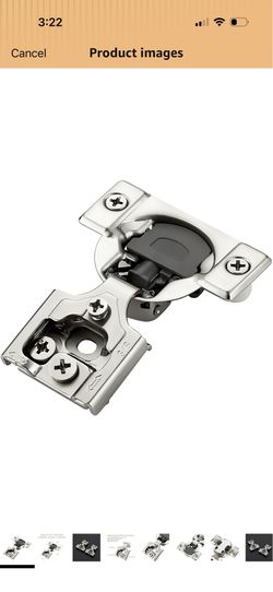Ravinte 29 Pack 15 Pairs 3/8 Inch Overlay Soft Close Hinges for Kitchen Cabinet Satin Nickel Hidden Stainless Steel Concealed Hinges self Closing
