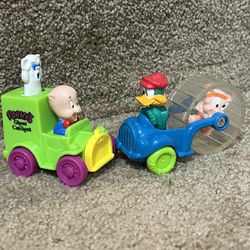 McDonald's Happy Meal Vintage Looney Tunes Tiny Toons Whacky Rollers Lot of 2