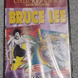 Bruce Lee Double Movie DVD Fists Of Fury Chinese Connection Martal Arts Kung Fu