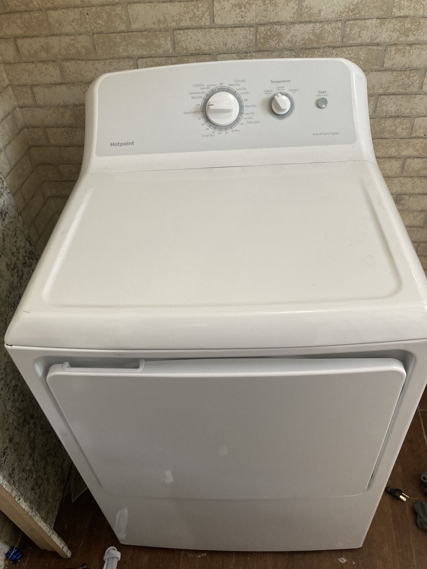 Gas Dryer New Lightly Use Bought From Home Depot