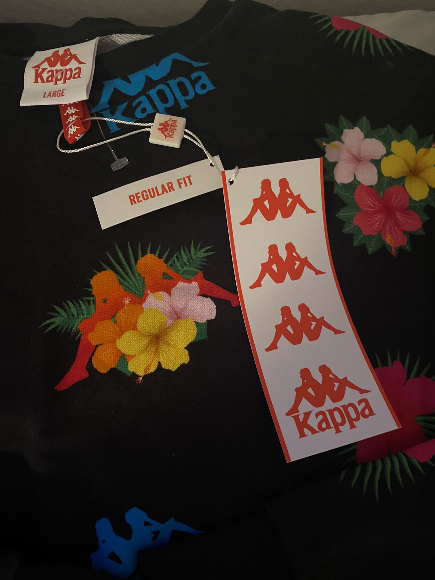 Cropped Size Large Kappa Crewneck 