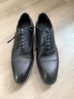 Black Leather Dress Shoes Men’s 9.5