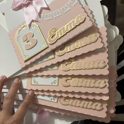 Customizable Treat Boxes/Party Favors