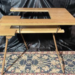 Mid Century Modern Collapsible Table