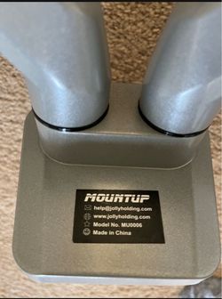 Dual Monitor Desk Mount, Die-Cast Aluminum