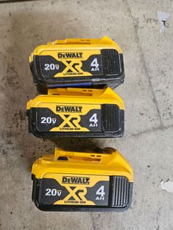 Dewalt battery