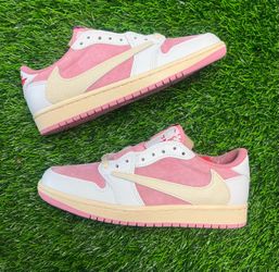 Jordan 1 Retro Low Travis Scott Shy Pink