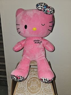 Hello Kitty Pink Leopard Print Build A Bear