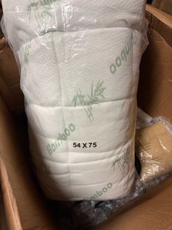 Full size Bamboo mattress topper