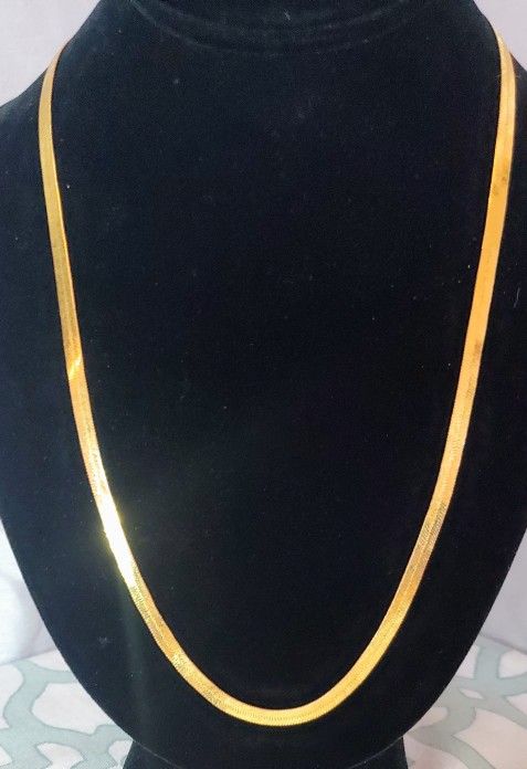 Vintage Napier Gold Overlay Necklace. 