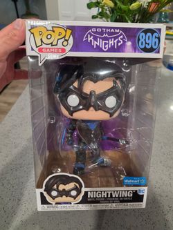 Funko POP Jumbo! Games: Gotham Knights #896 Nightwing DC Universe.  Walmart Exclusive.  NIB