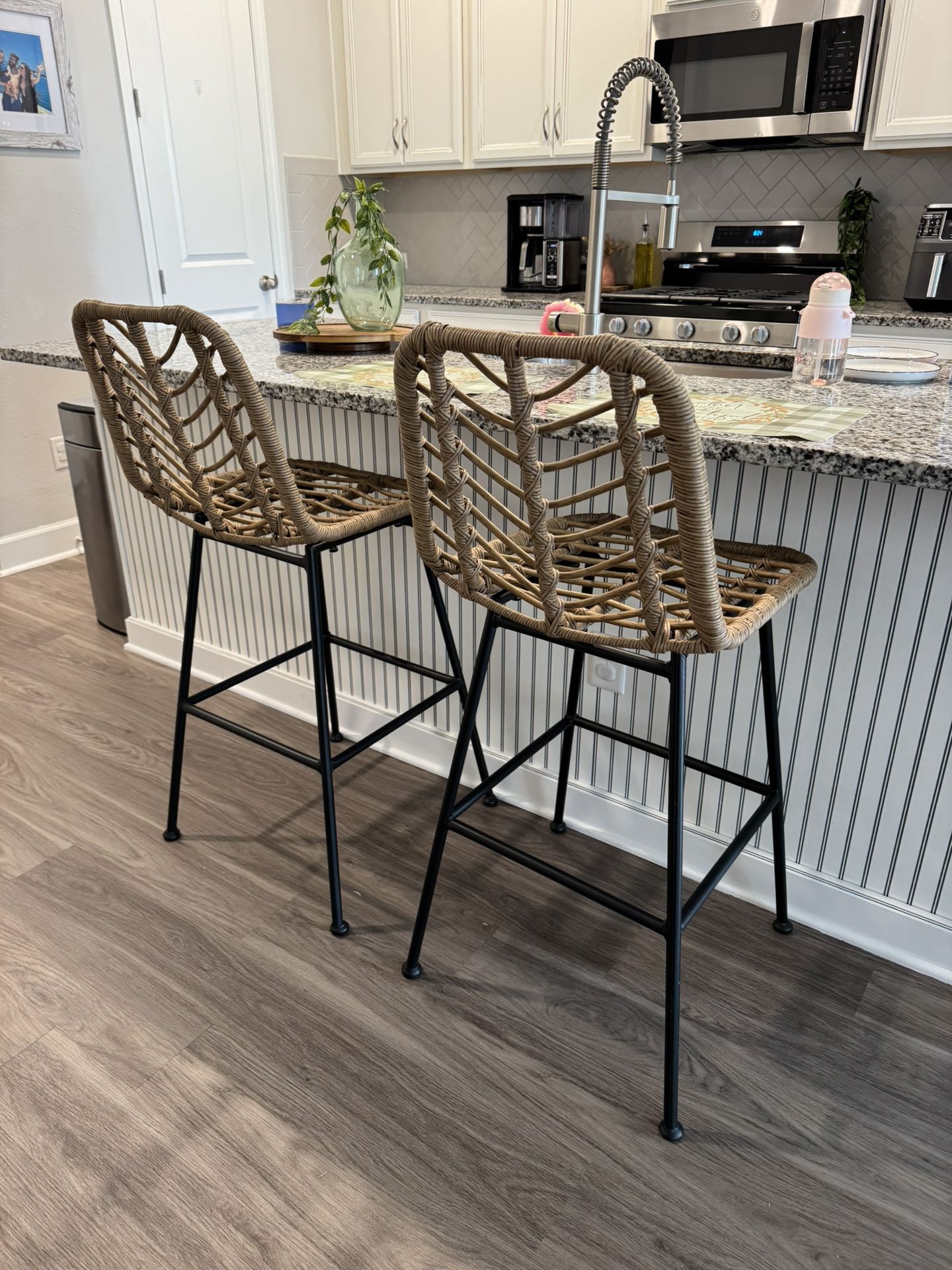 Two Bar Stools 28inch