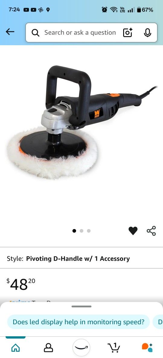 POLISHER.WEN.7 INCH
