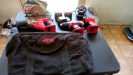 Combo 4 Pcs Tool 18 Volt Skil