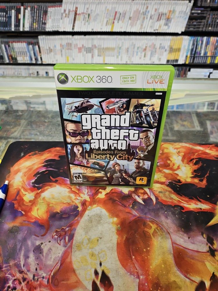 Grand Theft Auto: Episodes From Liberty City - Xbox 360 - CIB W/ Manual - Tested