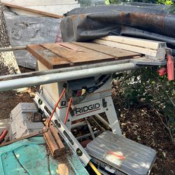 Ridgid TS2424-1 10” Table Saw (as is)