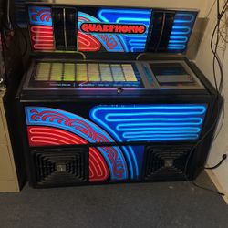 1970 Coin Operated Groovy Hippie Quadphonic Rock-ola Jukebox Juke Box