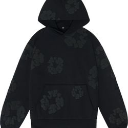 All Black Denim Tears Hoodie