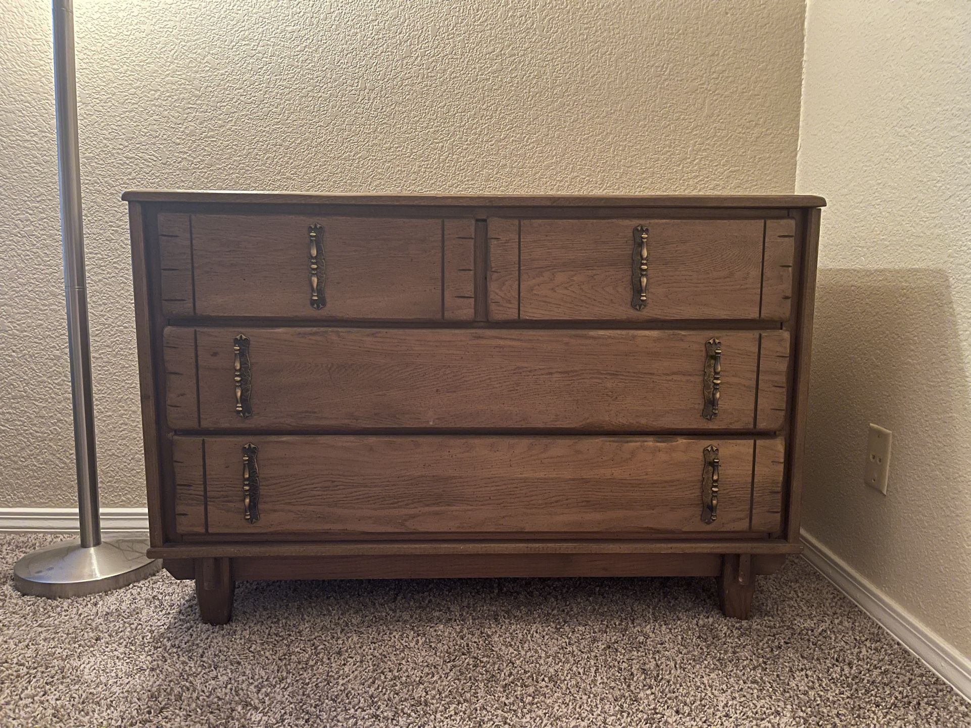 Vintage Wood Dresser