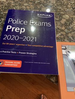 Police Exam Prep Books Set Of 2