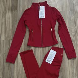LULULEMON RED SET