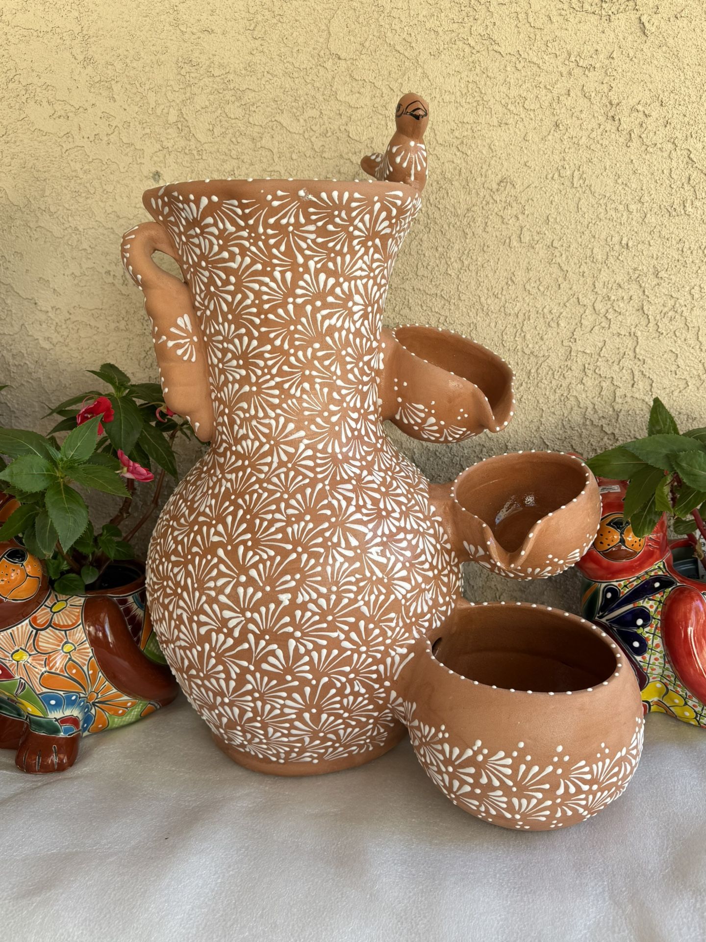Talavera/terracotta Water Fountain 