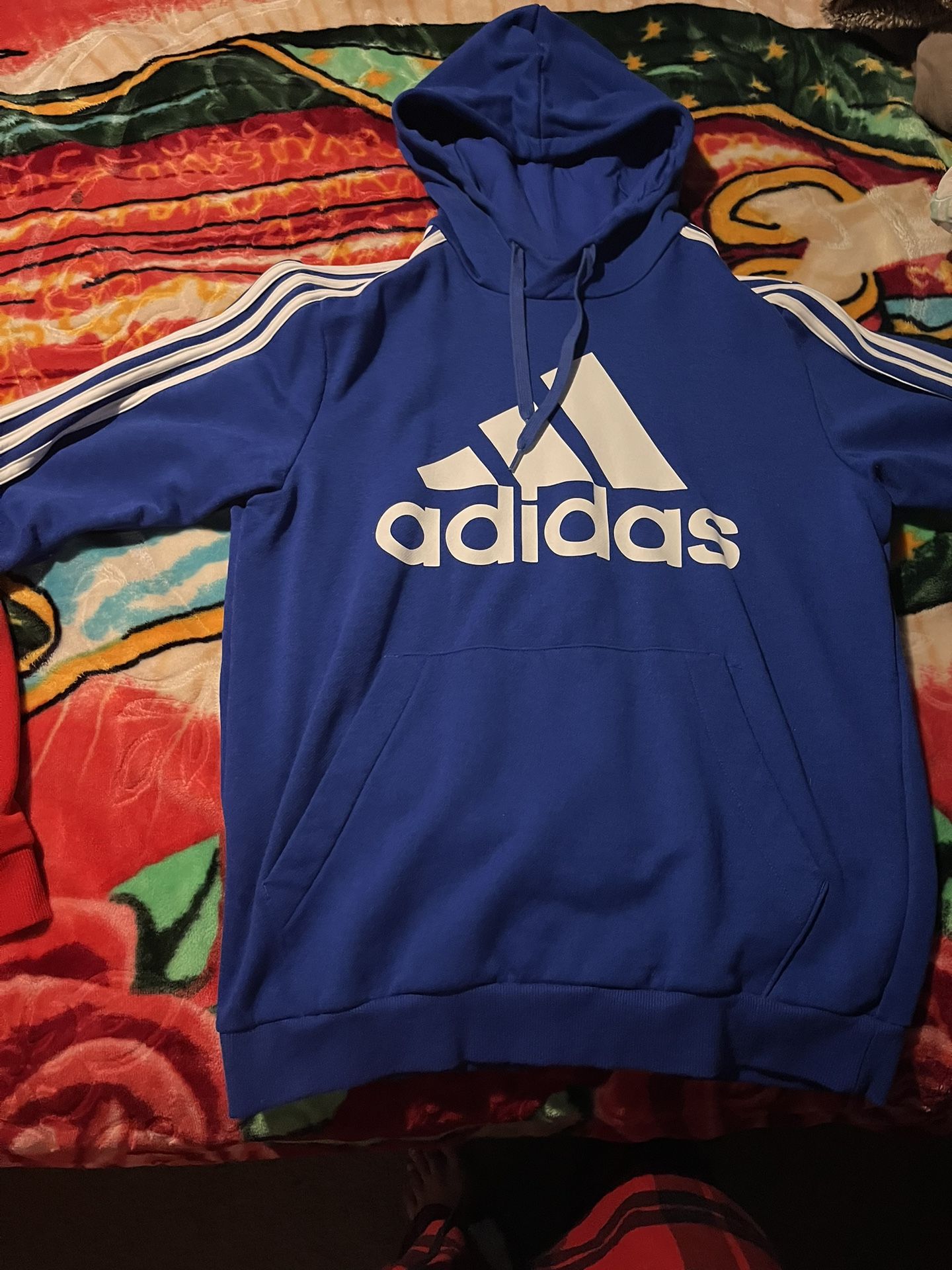 Adidas Blue Hoodie 