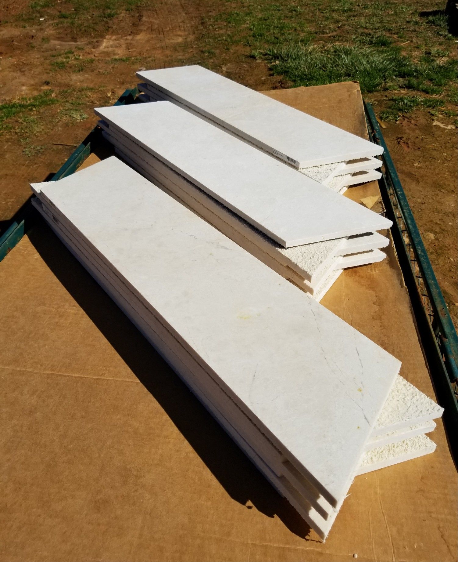NEW! 6" x 24" Polished Marble Tile