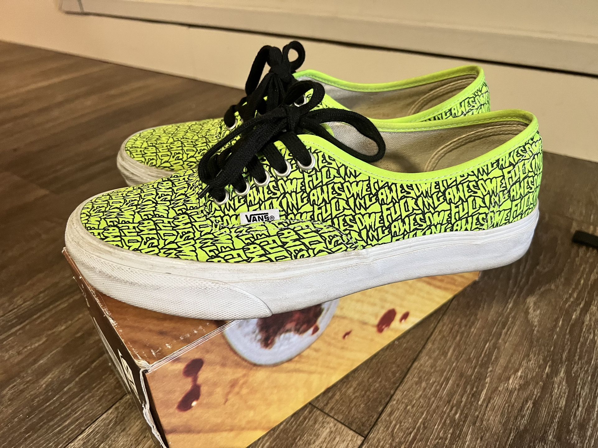 Vans X FA F*ucking Awesome Syndicate Supreme 9