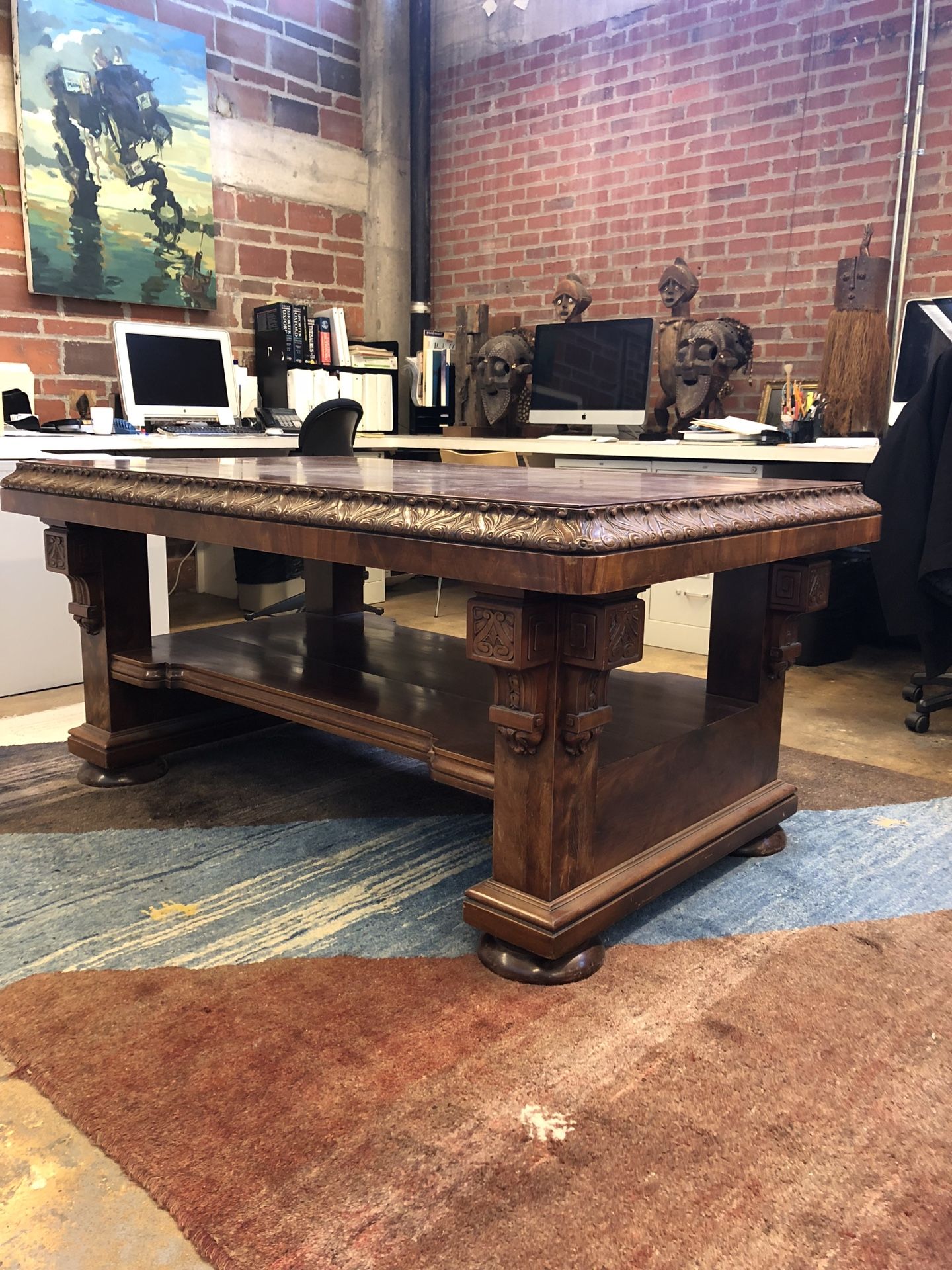 Herters Brother Library Table