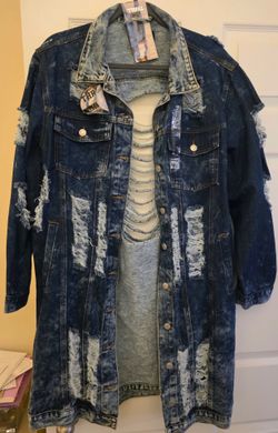 Acid Wash Jean Jack Jacket