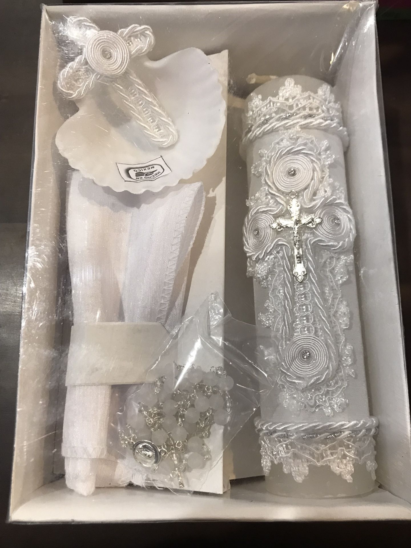 4 Piece Bautizo/baptism Set