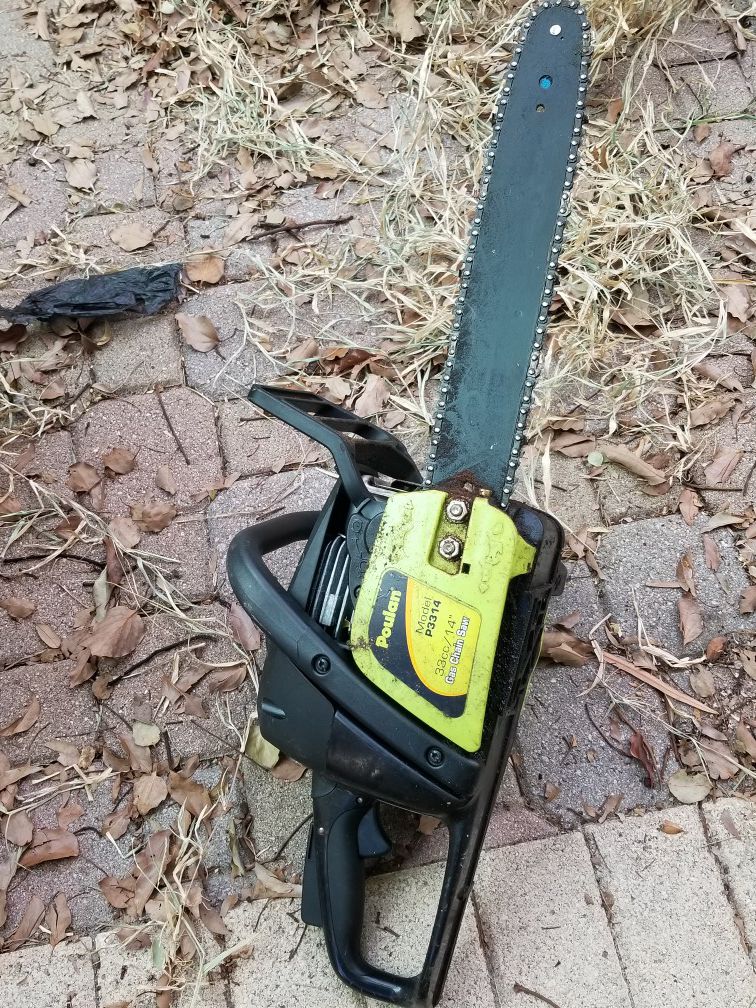 Chainsaw for parts