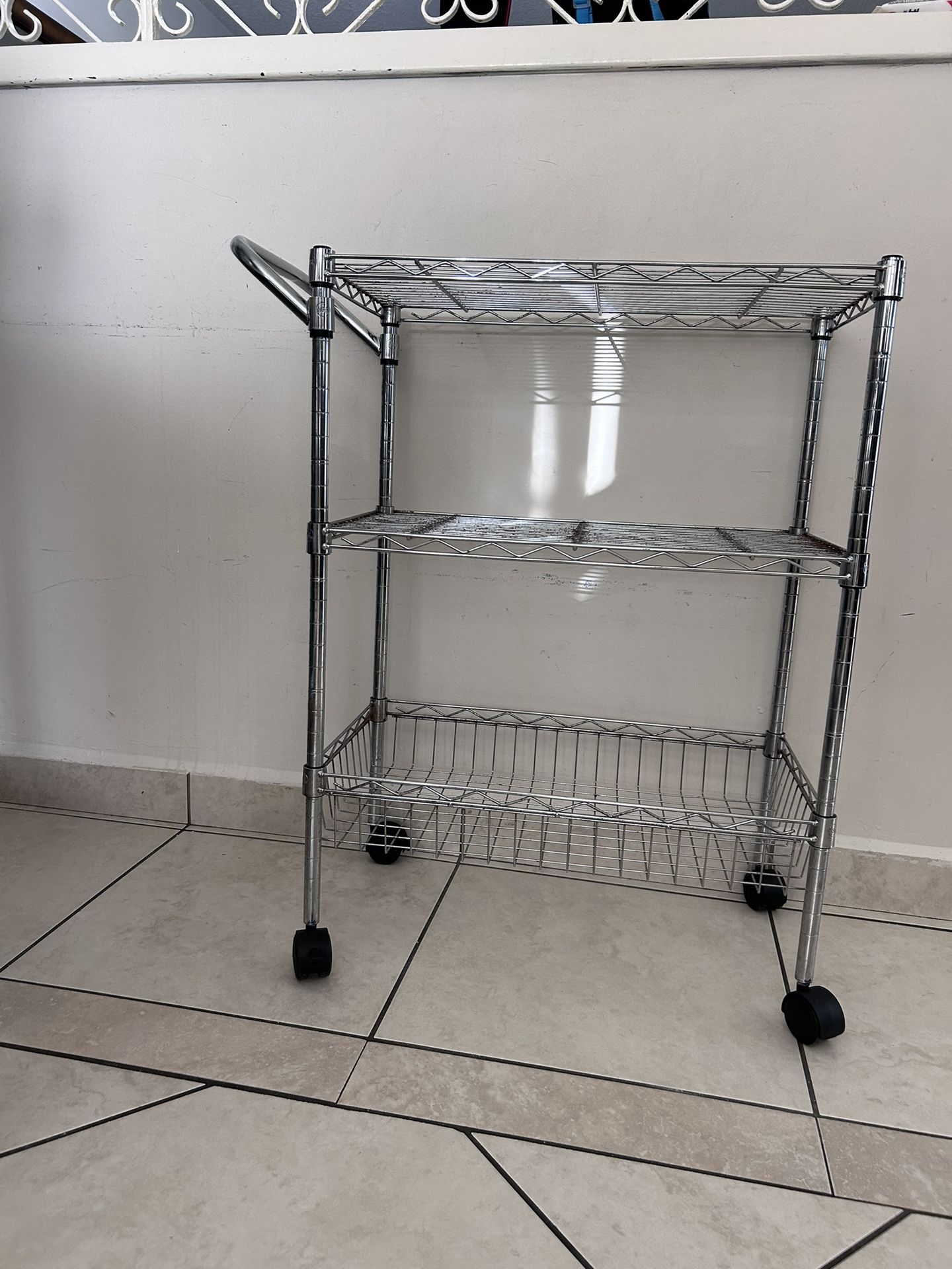 Carrito Rodante De Alambre