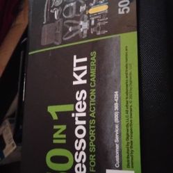 50in1 Accessories Kit For Sports Action Cameras 