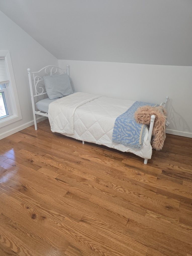 Twin Size Bed Frames With Mattress For Sale