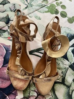 Gold heels