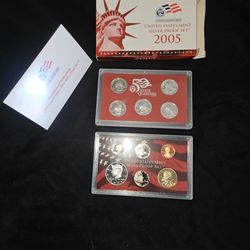 2005 United States Mint Silver Proof Set - S