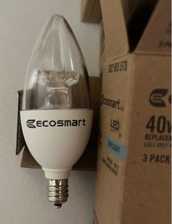 Ecosmart LED 3 Packs New
