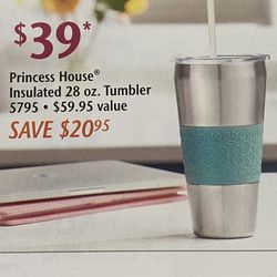 Princess House Insulated 28-OZ Tumbler