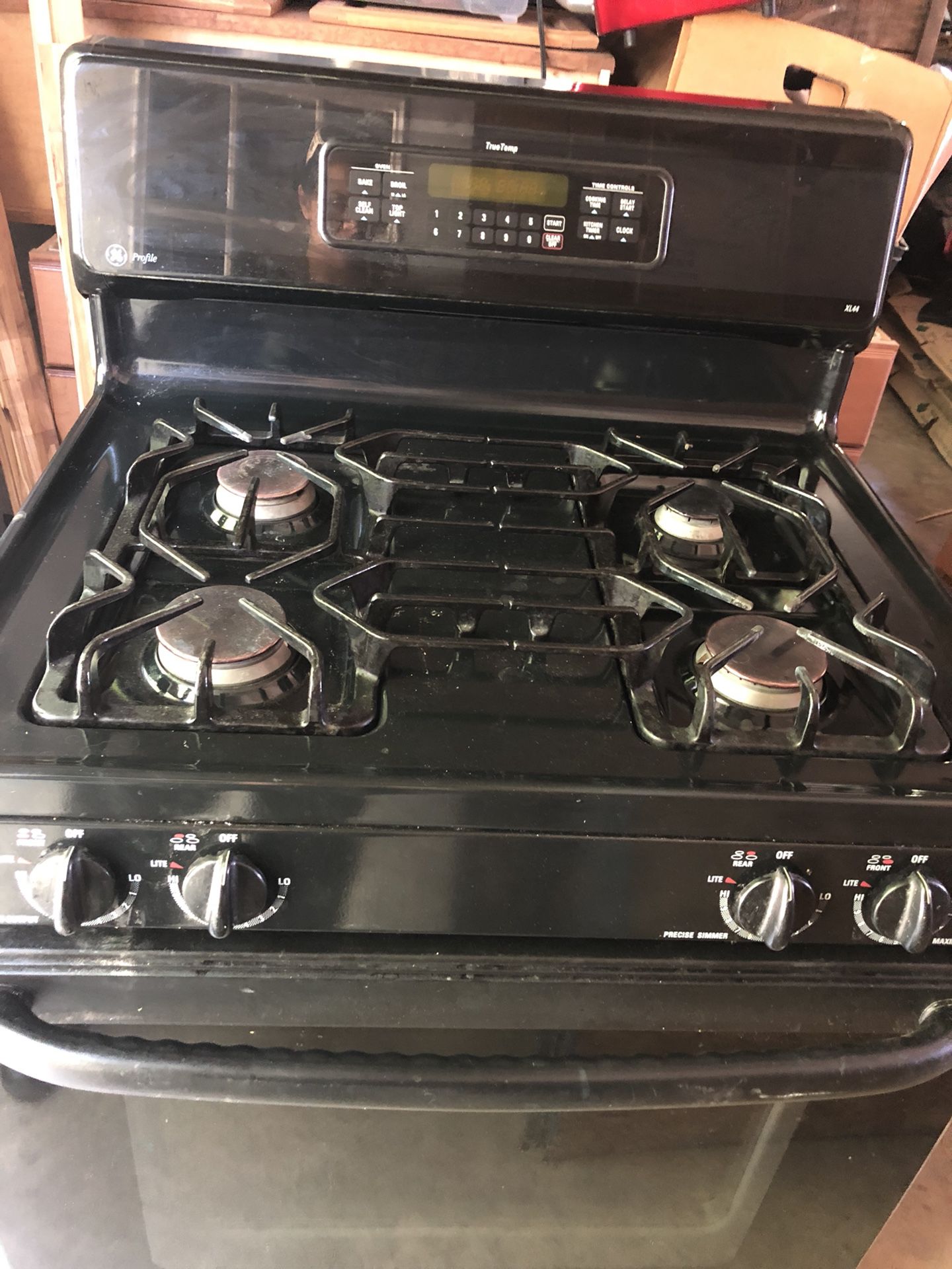 GE gas oven