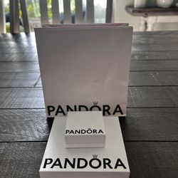 Pandora Necklace & Ring