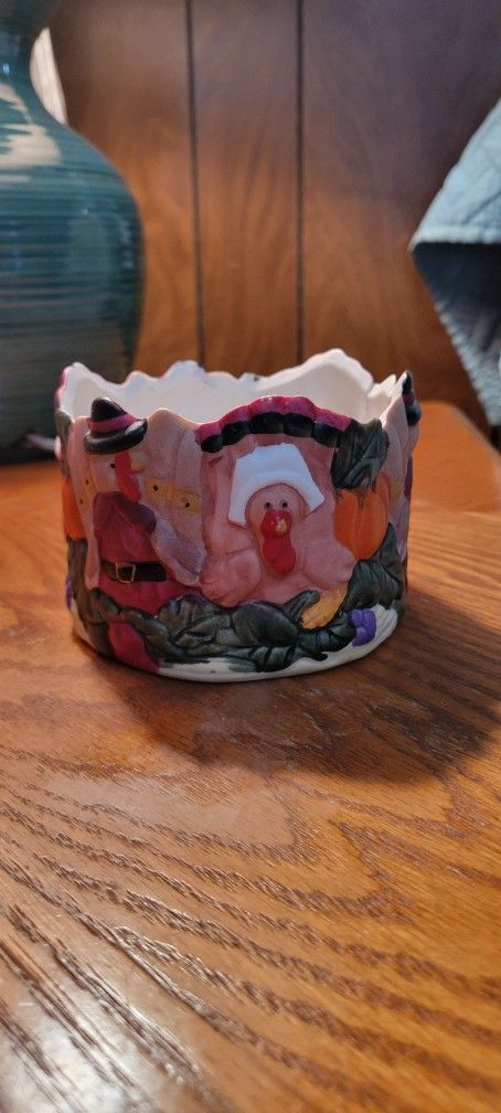 Thanksgiving Candle Holder