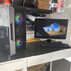 Gaming PC Brand new Zalman Case Intel Core i5 - 8600K 3600Ghz 6 Cores, 8GB Gskill RAM, 500GB SSD