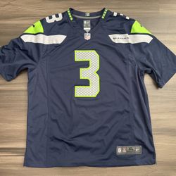 Nike Seattle Seahawks Russell Wilson #3 NFL On Field Football Jersey Men’s XL