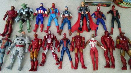 Marvel figures $3 each