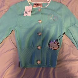 forever 21 hello kitty sweater/cardigan