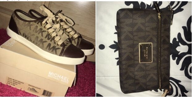 Michael Kors women’s shoes size 6.5 and bag brand new $85 for shoes and $50 for bag or $120 all together