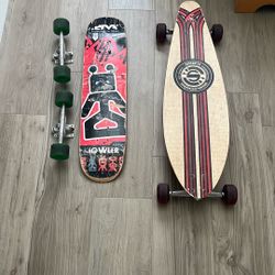 Skateboard And Longboard